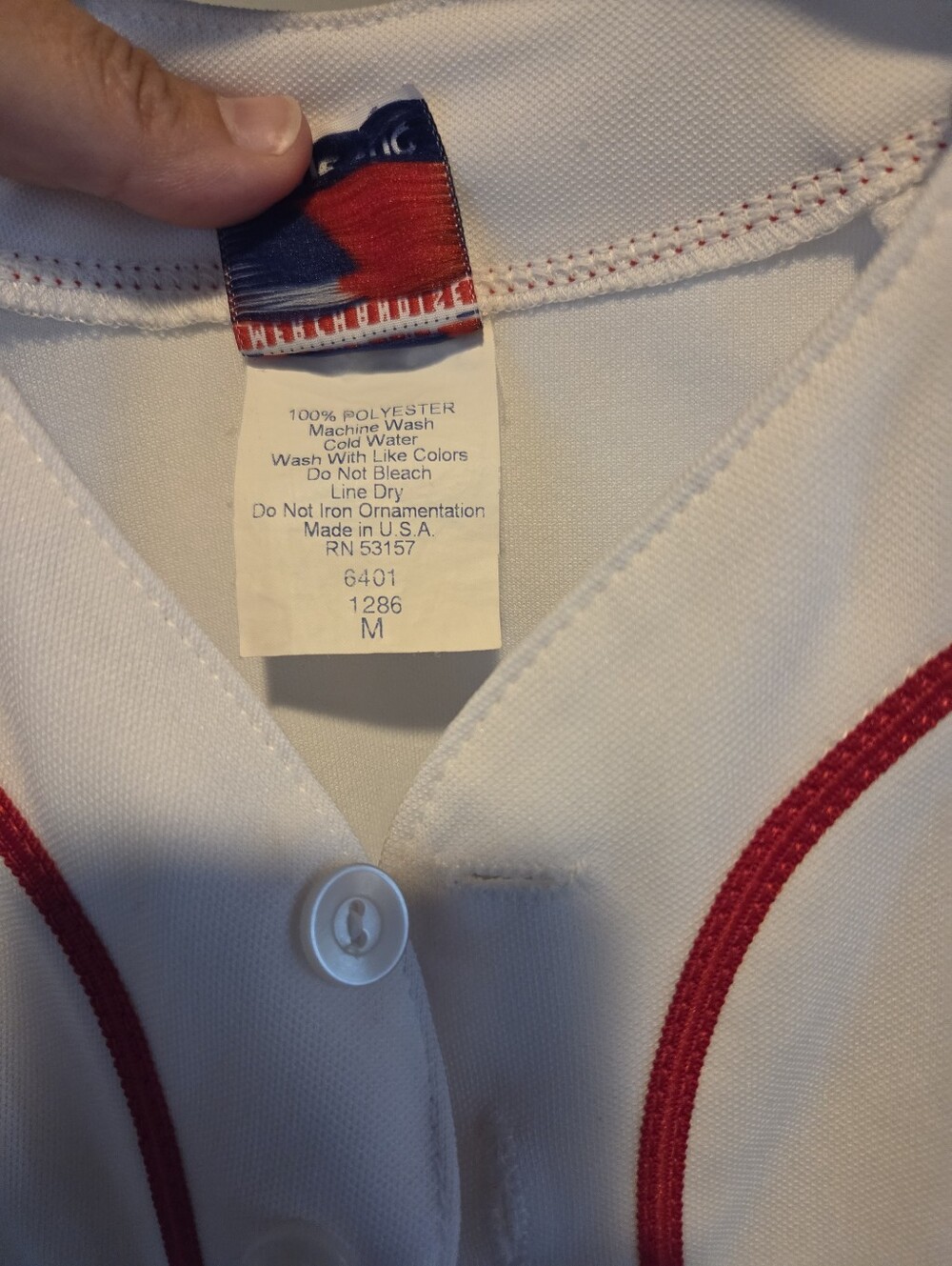 David Ortiz 34 Boston Red Sox White Home Jersey Youth Medium Majestic MLB Stitch - Picture 7 of 11